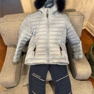 Bogner Light Blue Jacket and Navy Pants Set